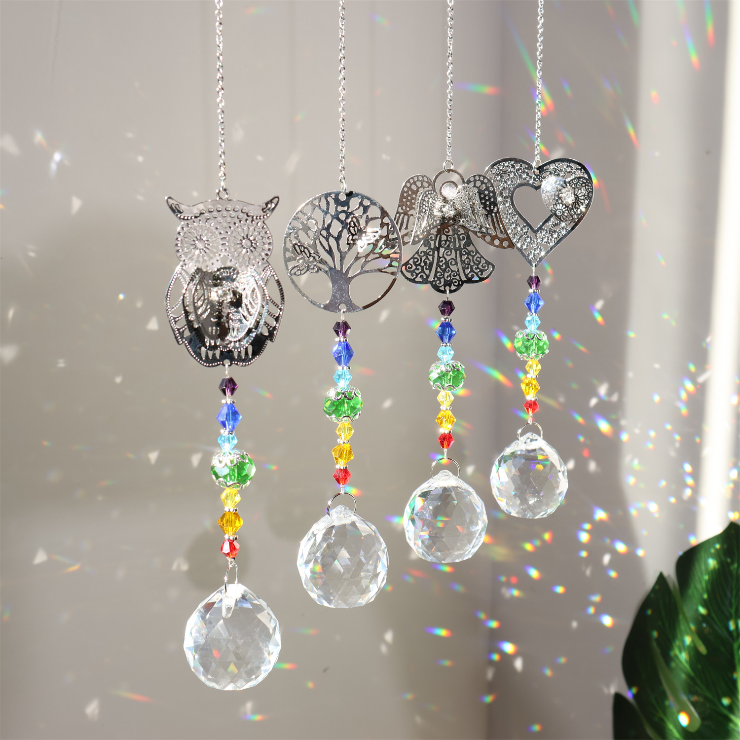 كريستال الشمس الماسك قطعة معدن - مراجعة Crystal Ball Decor وسعره