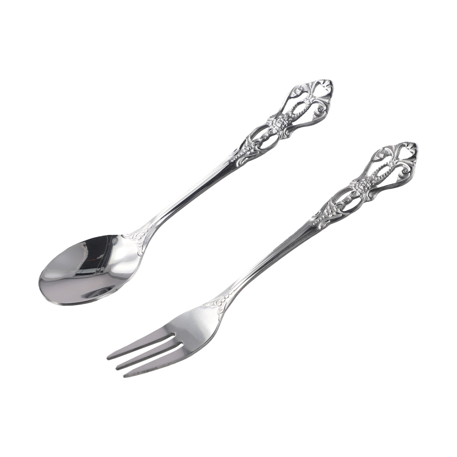 زوج واحد من أدوات المائدة الذه - مراجعة Gold Cutlery Flatware وسعره