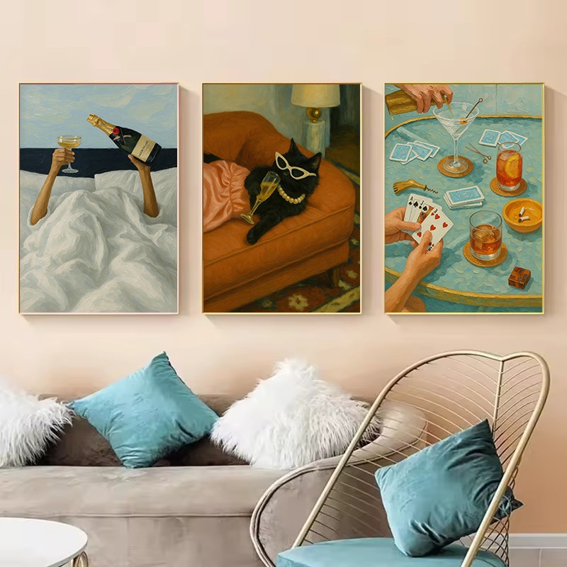 لوحة فنية جدارية قماشية بتصميم - مراجعة Luxury Lifestyle Picture وسعره