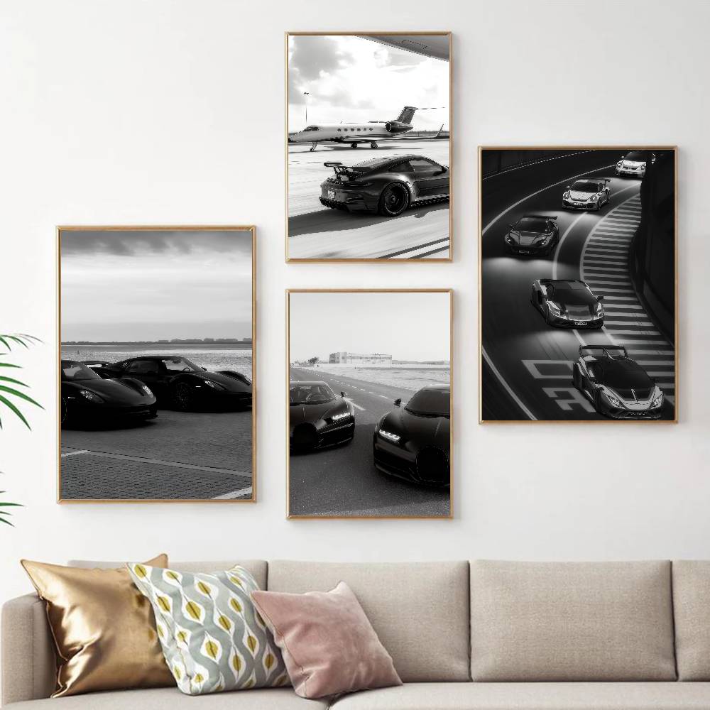 سيارة رياضية فاخرة سوداء، ملصق - مراجعة Luxury Lifestyle Wallpaper وسعره