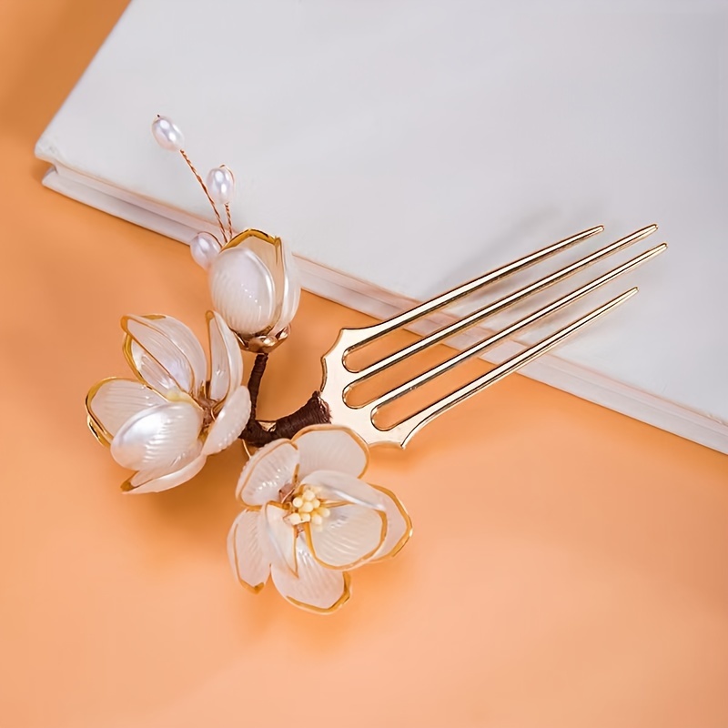 مشط شعر على الطراز الصيني بتصم - مراجعة Gold Cutlery Flatware وسعره